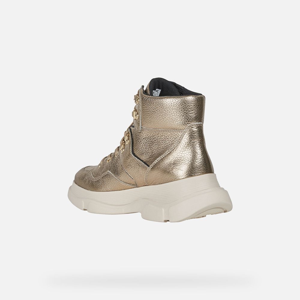 Geox Bayan Ankle Bot Altın - Macaone - HQV-159280